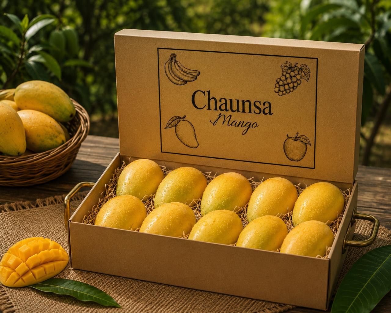 Export Quality A++ Chaunsa Mango (Gift Packing)